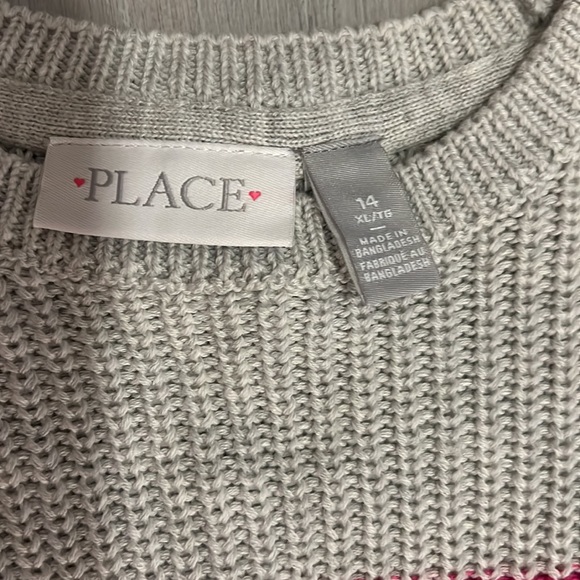 Girls NWT Rainbow Knit Sweater Dress SIZE 14 - Picture 3 of 7